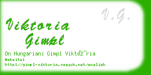 viktoria gimpl business card